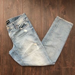 Express Low Rise Skinny Ankle Jeans